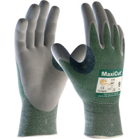 ATG MaxiCut&reg; Engineered Yarn Cut Resistant Gloves, Size Large, 15 Gauge, Nitrile Coated, Engineered Yarn Shell, ASTM ANSI Level A2/EN 388 Level 3/EN 388 Level B Seaboard Timber Mart