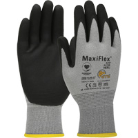 Gants compatibles avec les &eacute;crans tactiles ultral&eacute;gers ATG MaxiFlex Elite, Grand, R&ecirc;vetement Nitrile, Calibre 18, Enveloppe en Nylon Seaboard Timber Mart