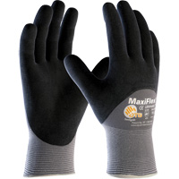 Gants compatibles avec les &eacute;crans tactiles ATG MaxiFlex Ultimate, Grand, R&ecirc;vetement Nitrile, Calibre 15, Enveloppe en Nylon/&eacute;lasthanne Seaboard Timber Mart