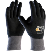 Gants compatibles avec les &eacute;crans tactiles ATG MaxiFlex Ultimate, Grand, R&ecirc;vetement Nitrile, Calibre 15, Enveloppe en Nylon/&eacute;lasthanne Seaboard Timber Mart