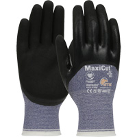 ATG MaxiCut&reg; Oil Cut-Resistant Gloves, Size Large, 15 Gauge, Nitrile Coated, Engineered Yarn Shell, ASTM ANSI Level A3/EN 388 Level 4/EN 388 Level C Seaboard Timber Mart
