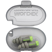 Bouchons d'oreilles r&eacute;utilisables Alphas, Sans cordon, Vrac - &eacute;tui en plastique, 27 dB NRR, Taille unique Seaboard Timber Mart