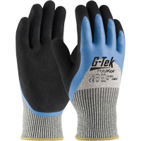 G-Tek&reg; PolyKor&reg; Insulated Cut-Resistant Glove, Size Small, 13 Gauge, Rubber Latex Coated, Engineered Yarn Shell, ANSI/ISEA 105 Level 3 Seaboard Timber Mart