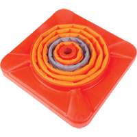 Collapsible Traffic Cone, 18" H, Orange Seaboard Timber Mart