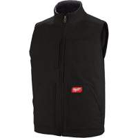 Heavy-Duty Sherpa-Lined Vest, Men's, Small, Black Seaboard Timber Mart