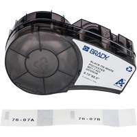 Harsh Environment Multi-Purpose Labels with Ribbon, Black Seaboard Timber Mart