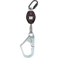Dynamic Large Snap Hook Self-Retracting Lifeline, 7', Polyester, Swivel Seaboard Timber Mart