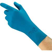 Gants r&eacute;sistants aux produits chimiques AlphaTec 88-356 pour l'industrie alimentaire, Taille 7, 12" lo, Latex de caoutchouc, 17 mils Seaboard Timber Mart