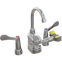 Swing-Activated Faucet/Eyewash with Wristblade Faucet Valves, Sink Mount Installation Seaboard Timber Mart