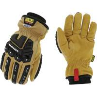 Gants imperm&eacute;ables ColdworkM-Pact, 8, Paume en Cuir fleur, Poignet &eacute;lastique Seaboard Timber Mart