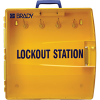 Ready Access Lockout Station, None Padlocks, 40 Padlock Capacity, Padlocks Not Included Seaboard Timber Mart
