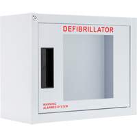 Armoire compacte standard pour DEA avec alarme, Philips/Defibtech/Heartsine Pour, Non m&eacute;dical Seaboard Timber Mart