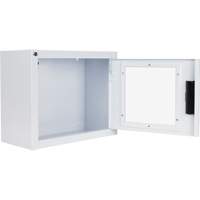 Armoire compacte standard pour DEA avec alarme, Philips/Defibtech/Heartsine Pour, Non m&eacute;dical Seaboard Timber Mart