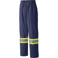 6003P Traffic Safety Pants, Polyester, X-Small, Navy Blue Seaboard Timber Mart