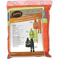 5598 Combinaison de pluie imperm&eacute;able et l&eacute;g&egrave;re, Polyester/PVC, Petit, Orange haute visibilit&eacute; Seaboard Timber Mart