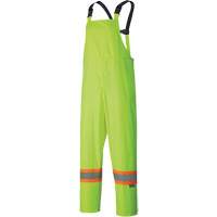 5599 Combinaison de pluie imperm&eacute;able et l&eacute;g&egrave;re, Polyester/PVC, T-petit, Jaune lime haute visibilit&eacute; Seaboard Timber Mart