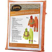 5608 Combinaison de pluie imperm&eacute;able 210D, Polyester/PVC, Petit, Orange haute visibilit&eacute; Seaboard Timber Mart