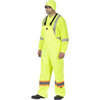 5629 Salopettes The Rock 300D, Polyester, Petit, Jaune lime haute visibilit&eacute; Seaboard Timber Mart