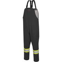 5629BK Salopettes The Rock 300D, Polyester, Petit, Noir Seaboard Timber Mart