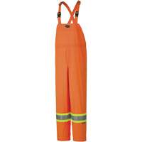5595 Salopettes de s&eacute;curit&eacute; 150D l&eacute;ger et imperm&eacute;able, Polyester, Grand, Orange haute visibilit&eacute; Seaboard Timber Mart