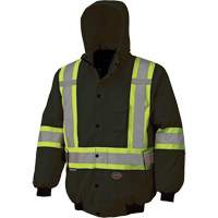 5026 Veste aviateur imperm&eacute;able 7 en 1, Polyester, Noir, T-petit Seaboard Timber Mart