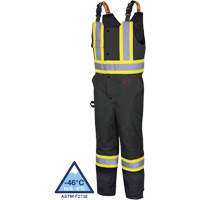 5042 Salopettes matelass&eacute;es imperm&eacute;ables, Polyester, Petit, Noir Seaboard Timber Mart