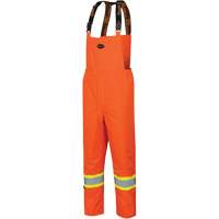 5053 The Rock 300D Insulated Bib Pants, Polyester, Small, High Visibility Orange Seaboard Timber Mart