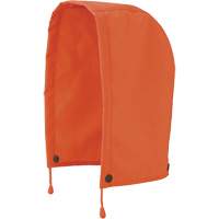 5400H Capuchon de veste de s&eacute;curit&eacute; imperm&eacute;able 300D Trilobal antid&eacute;chirure, Orange haute visibilit&eacute;, Polyester Seaboard Timber Mart