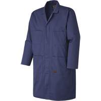 512 Shop Coat, Poly-Cotton, Small, Navy Blue Seaboard Timber Mart