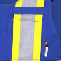 7714 FR-Tech&reg; Flame-Resistant Overalls, Small, Royal Blue Seaboard Timber Mart