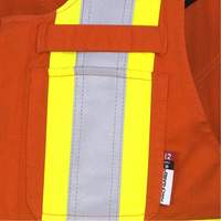 7712 FR-Tech&reg; Flame-Resistant Overalls, Small, High Visibility Orange Seaboard Timber Mart