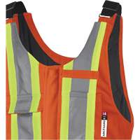 5534A Flame-Resistant Quilted Safety Overalls, Small, Orange Seaboard Timber Mart