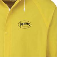 577J Veste imperm&eacute;able, Polyester/PVC, Petit, Jaune Seaboard Timber Mart