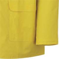 577J Veste imperm&eacute;able, Polyester/PVC, Petit, Jaune Seaboard Timber Mart
