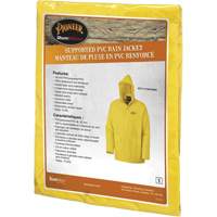 577J Veste imperm&eacute;able, Polyester/PVC, Petit, Jaune Seaboard Timber Mart