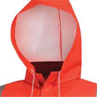 576J High-Visibility FR Rain Jacket, Small, High Visibility Orange Seaboard Timber Mart
