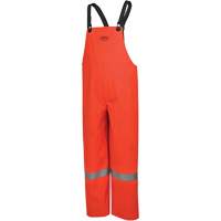 576P FR Safety Bib Pants, Small, High Visibility Orange Seaboard Timber Mart
