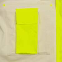 5881 FR/Arc-Rated Waterproof Rain Jacket, X-Small, High Visibility Yellow, 10 cal/cm² Seaboard Timber Mart