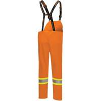 5882 FR/Arc-Rated Waterproof Safety Bib Pants, X-Small, High Visibility Orange Seaboard Timber Mart