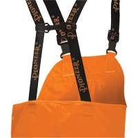 5882 FR/Arc-Rated Waterproof Safety Bib Pants, X-Small, High Visibility Orange Seaboard Timber Mart