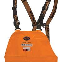 5882 FR/Arc-Rated Waterproof Safety Bib Pants, X-Small, High Visibility Orange Seaboard Timber Mart