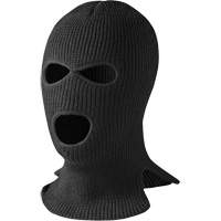 560-B 3-Hole Balaclava, Acrylic, Black Seaboard Timber Mart