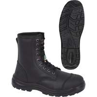 1027 Black 8" Work Boots, Leather, Steel Toe, Size 10 Seaboard Timber Mart