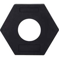 2320 Base de poteau d&eacute;lin&eacute;ateur empilable, 17 lb Seaboard Timber Mart