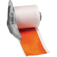 All-Weather Permanent Adhesive Label Tape, Vinyl, Orange, 2" Width Seaboard Timber Mart