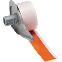 All-Weather Permanent Adhesive Label Tape, Vinyl, Orange, 1" Width Seaboard Timber Mart