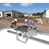 Bac de r&eacute;tention grande capacit&eacute; Ultra-Drain Guard, Huile & s&eacute;diments, 60" lo x 60" la Seaboard Timber Mart