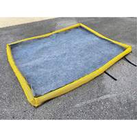 Small Ultra-Filter Pad, 0.8 US gal. Capacity, 2.5' W x 2' L x 3" H, Foam Wall Seaboard Timber Mart
