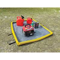 Small Ultra-Filter Pad, 0.8 US gal. Capacity, 2.5' W x 2' L x 3" H, Foam Wall Seaboard Timber Mart