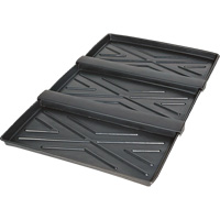 Triple-Tray Ultra-Rack Containment Tray&reg;, 72" L x 44" W x 2.8" H, 24 US gal. Spill Capacity Seaboard Timber Mart